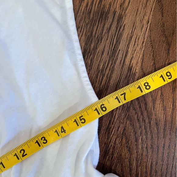 White Babydoll Peplum Puff Top Vintage Cottagecore Coquette Feminine Y2K 90s - Picture 8 of 11